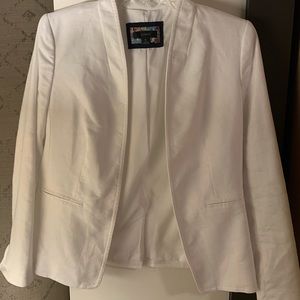 J crew size 6 white blazer